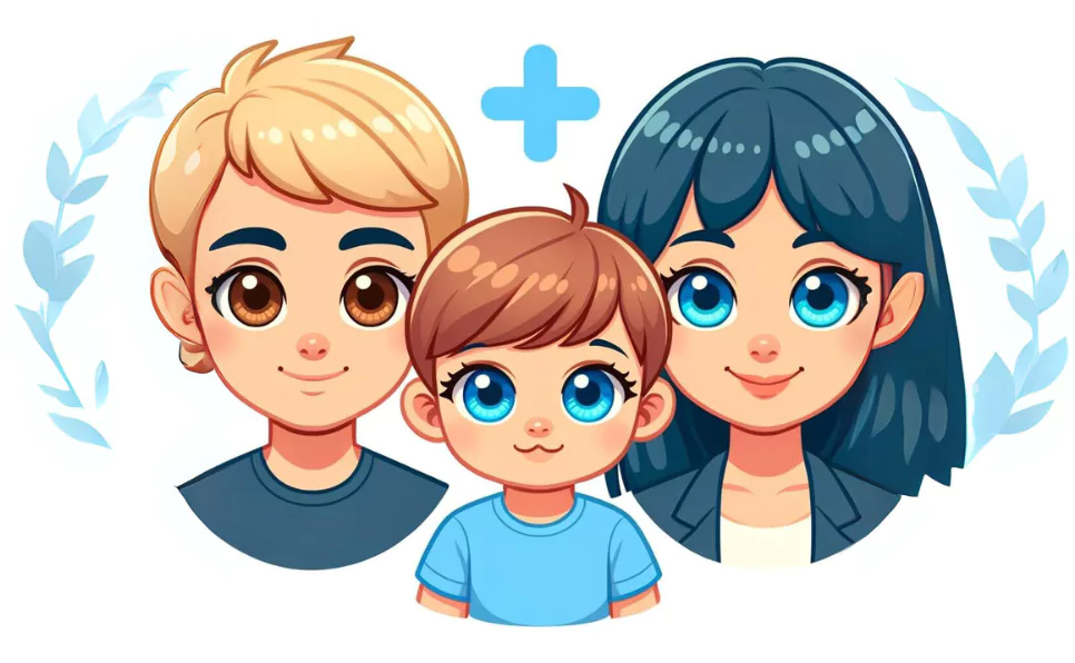 eye color genetics parents